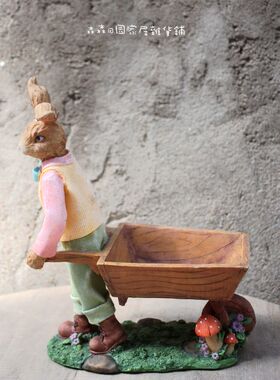 立体欧式风别墅园艺烛台家居装饰