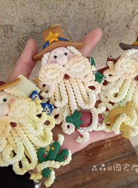 复古怀旧风圣诞树挂件家居装饰