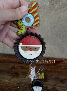 挂件树脂圣诞节装饰品