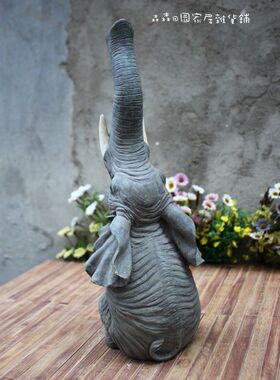 美式乡村风复古做旧花瓶家居装饰