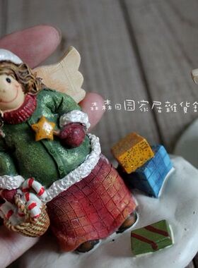 树脂摆件欧美装饰品古董娃娃