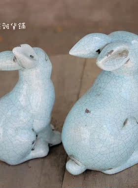 景德镇样品欧式风12生肖工艺摆件