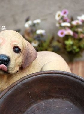 树脂世界名犬摆件工艺品家居装饰