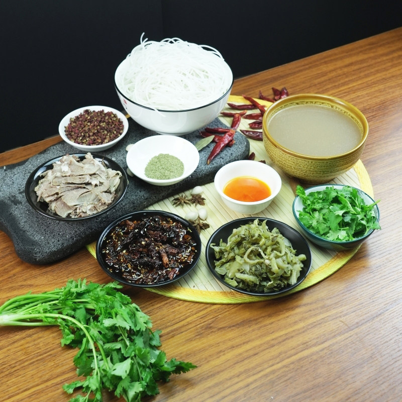 老翁记水城原汤羊肉粉贵州黑山羊肉米线早餐速食湿米粉618g袋装,淘宝优惠券,粉丝福利购,淘宝优惠卷