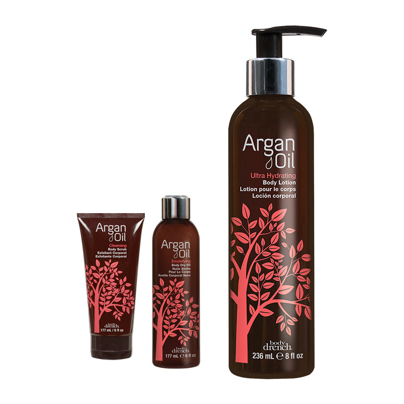 body drench摩洛哥坚果精油身体乳 smartandfinal海外身体护理套装