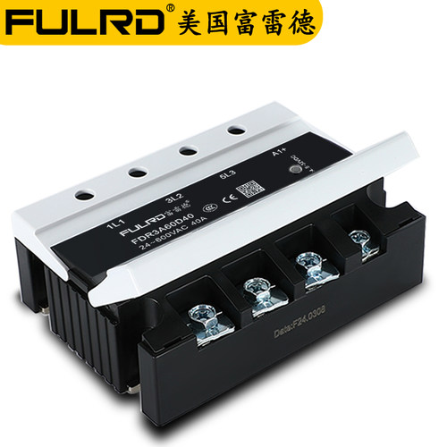 富雷德三相固态继电器FDR3A60D40直流DC24V控380V交流电SSR3-25DA - 图3