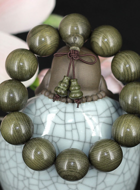 手串民族风乌木佛珠念珠