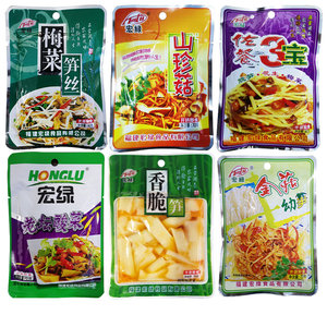 宏绿梅菜笋丝80g*30包香脆笋金菇幼笋清粥配饭榨菜开味小菜下饭菜