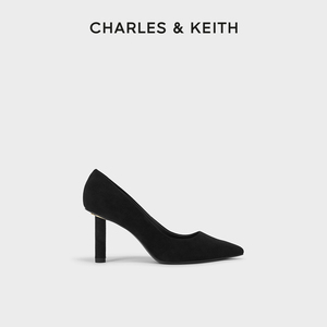 CHARLES＆KEITH春夏女鞋CK1-60280351女士简约通勤尖头高跟鞋单鞋