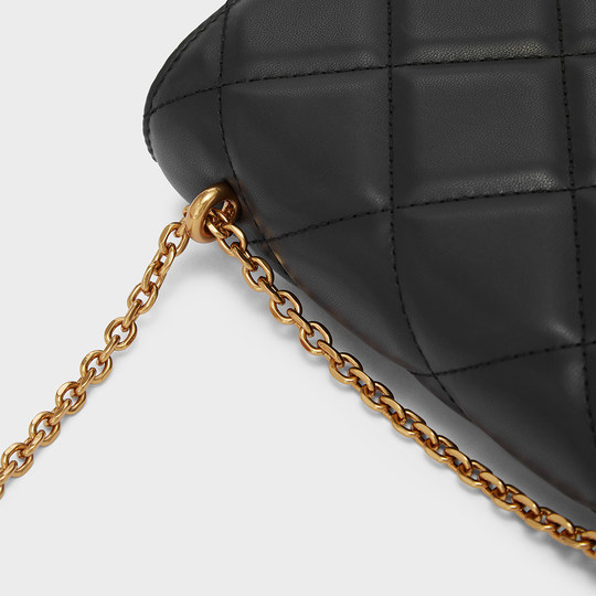 CHARLES&KEITH oil painting diamond chain bag