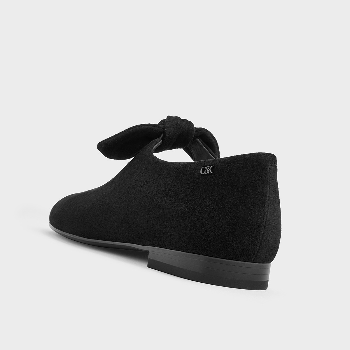 CHARLES&KEITH25冬新款SL1-71720134拼接平底蝴蝶结玛丽珍鞋单鞋,淘宝优惠券,粉丝福利购,淘宝优惠卷