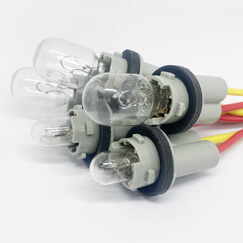 12v汽车面包车货车24v小灯倒车灯T10t15插泡灯泡插座插头led通用 - 图0