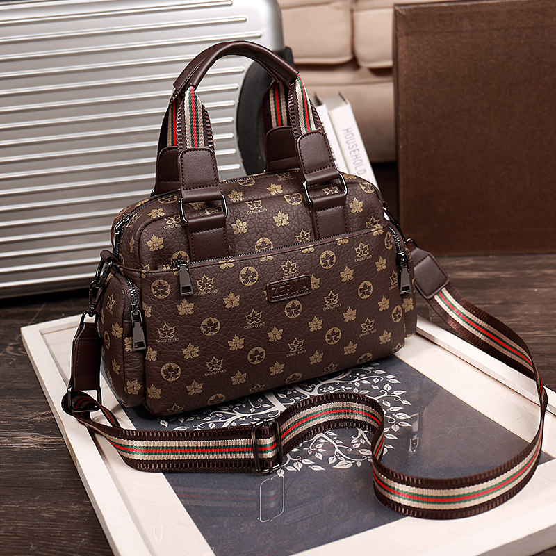 手提包2020新款潮春夏季印花女包 琉宇女士包袋