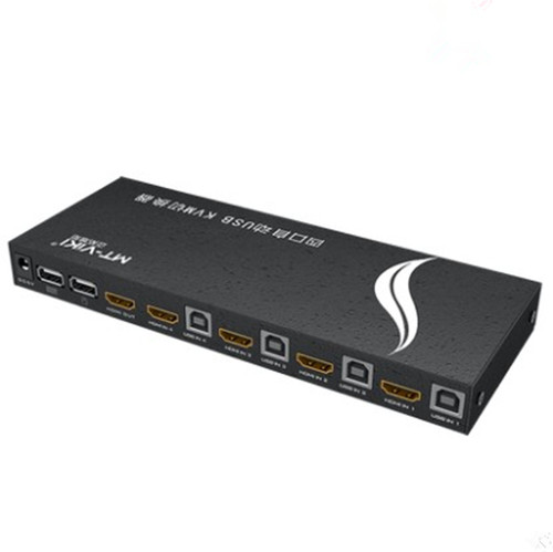 迈拓维矩kvm切换器hdmi 4口usb自动电脑切屏显示器鼠标键盘共享4进1出 - 图0