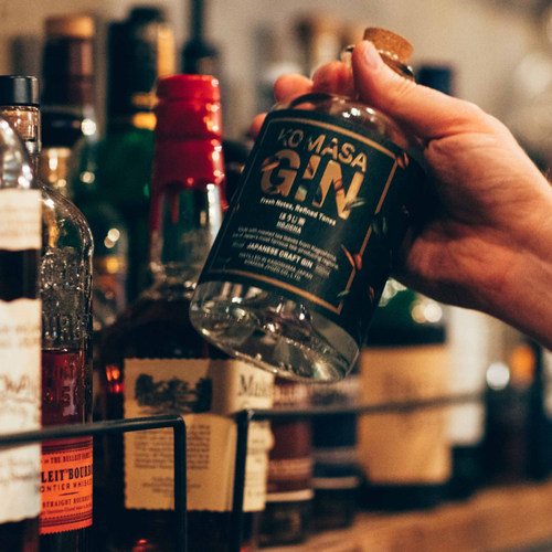 日本小正手工金酒 Komasa Craft Gin 杜松子琴酒 正品行货 绿茶味 - 图0