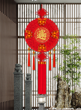 新款双面中国结挂件客厅大号
