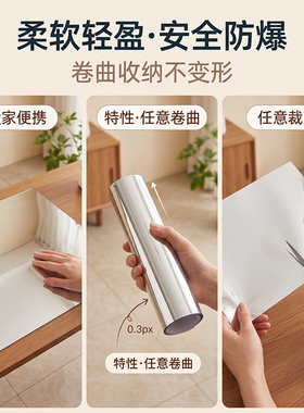 镜面贴纸可贴玻璃门浴室木门自粘