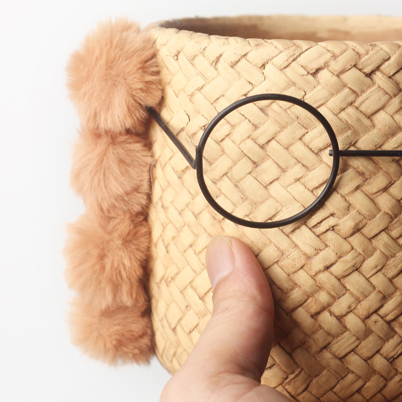 北欧风格|水泥花盆复古方格风格抽象创意盆栽小盆栽绿植有孔花盆,淘宝优惠券,粉丝福利购,淘宝优惠卷