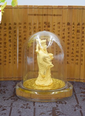 财神金摆件绒沙金佛像电铸金家居摆设汽车摆件