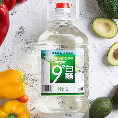 中澜10斤9度大桶装白醋洗脸泡脚足浴醋食用家用醋非醋精 - 图1