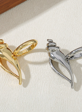 英国cherry kitty欧美海螺戒指时尚复古文艺可调节开口戒指百搭