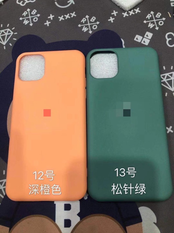 ins适用iPhone11promax液态硅胶手机壳全包xsmasxr78p防摔se2 - 图1