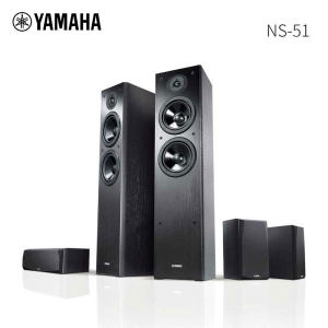 Yamaha/雅马哈 NS-F51/71家用木质音箱家庭影院落地式音响5.0环绕