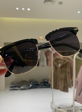 等了一个月！原1000+！防蓝光+偏光镜！男女款太阳镜眉形方框墨镜