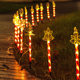 Christmas outdoor ornaments waterproof solar ground lights