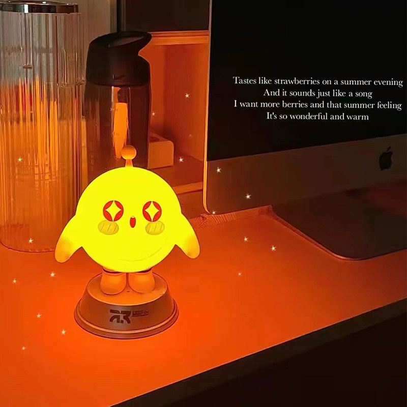 正版网红蛋仔派对玩具语音控制氛围小夜灯手办儿童男女孩生日礼物