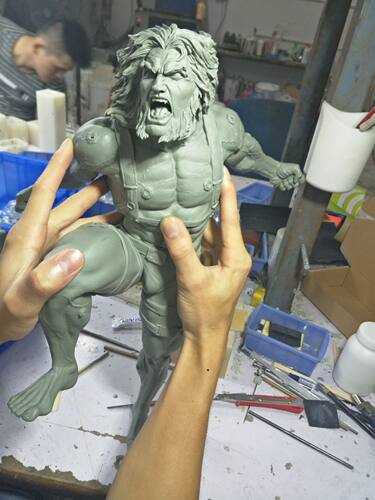代客3D打印AB水翻模 硅胶模具制做BJD娃娃、道具复制透明ABS翻模 - 图1
