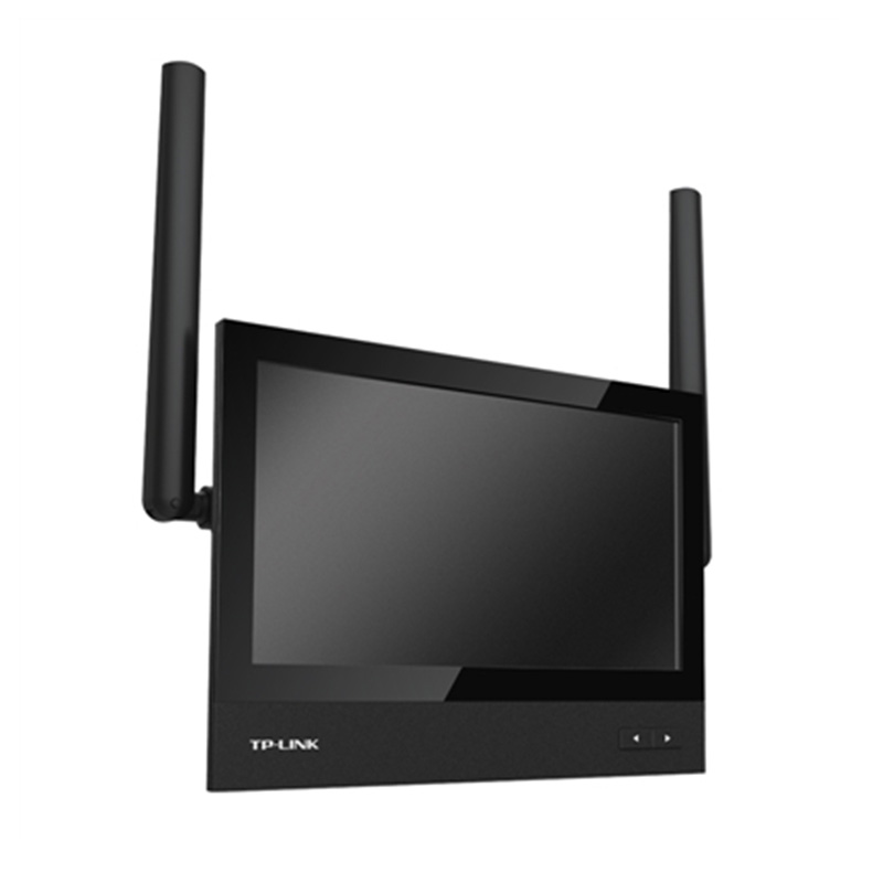 普联TP-LINK TL-DP1s无线可视对讲主机7英寸显示屏幕4口NVR录像机摄像头USB插卡存储器一体机语音通话APP监控