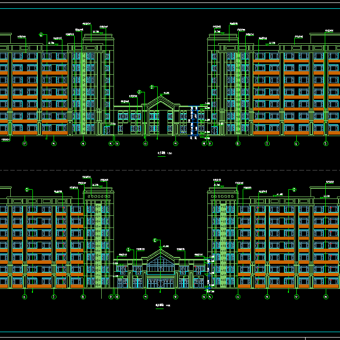 CAD全套图纸设计院真实项目建筑结构宿舍住宅教学楼办公楼,淘宝优惠券,粉丝福利购,淘宝优惠卷