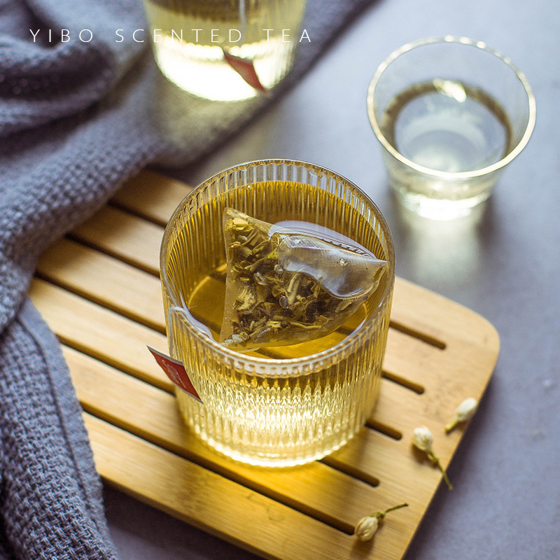 红豆薏米茶+茉莉花茶 20包 菊花茶袋装黑乌龙茶叶養生茶包大麦茶 - 图2