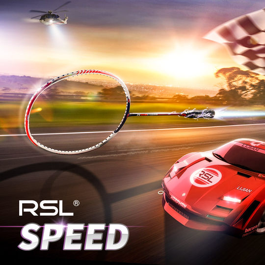 Raquette de badminton ultra légère rsl Asia Lion pour hommes et femmes