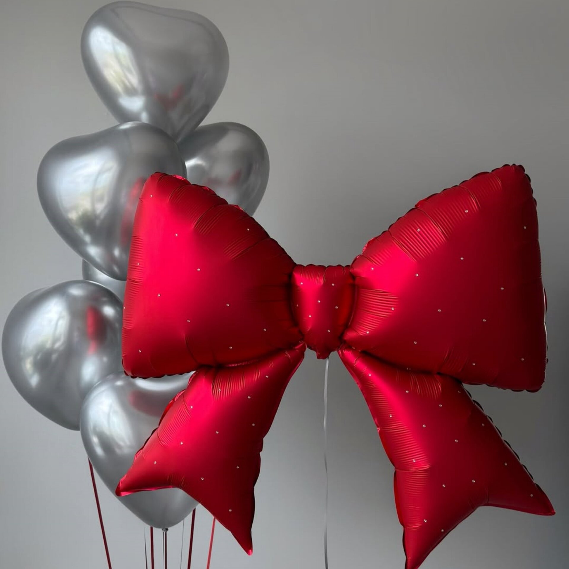 大红色亮钻蝴蝶飘空气球结婚房装扮用品求婚订婚派对用品场地布置,淘宝优惠券,粉丝福利购,淘宝优惠卷
