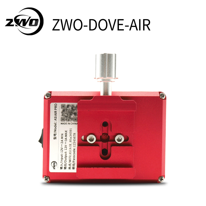 ZWO-DOVE-AIR ASIAIR PRO鸠尾槽标准VIXEN鸠尾板用于安装新版盒子-图0