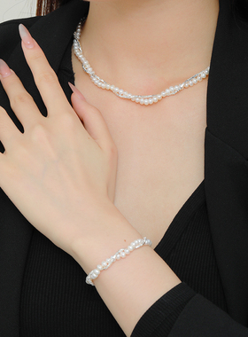 【高质感】碎银几两双层项链