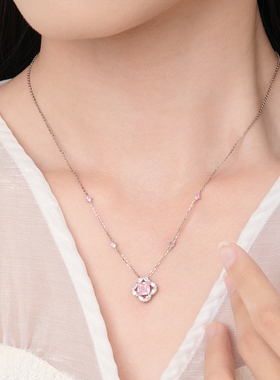 设界925银高级感项链女