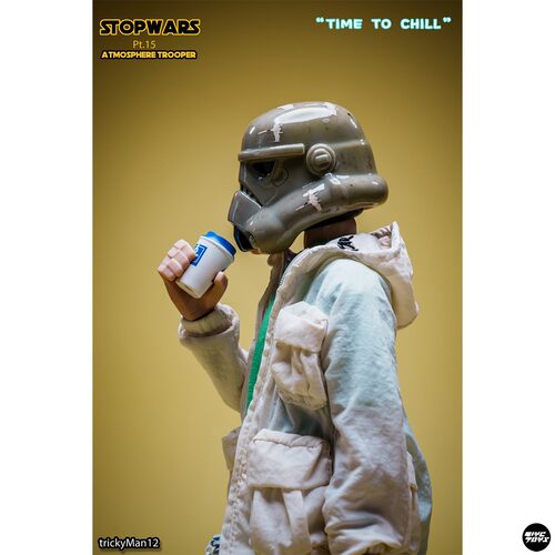 【TYCTOYS】定金预售 TRICKYMAN12 STOPWARS气氛组暴风兵头盔PT15 - 图0