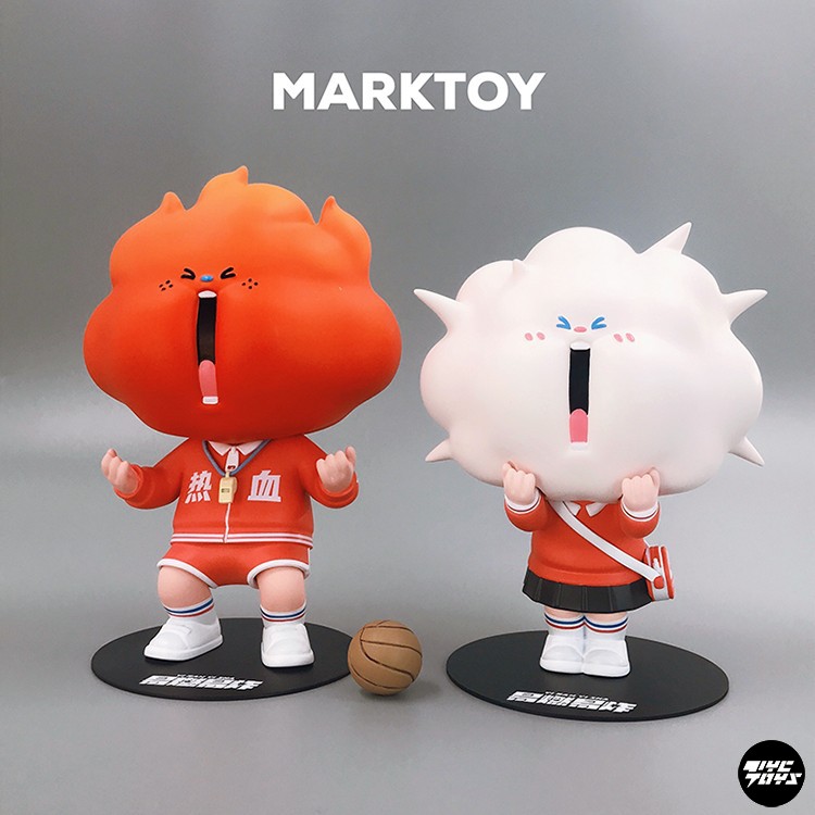 【TYCTOYS】特价现货 MARKTOY易燃易炸热血青春套装高校排球潮玩 - 图1