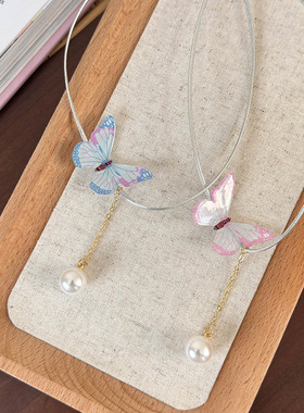 迷尚优品树脂锁骨链女