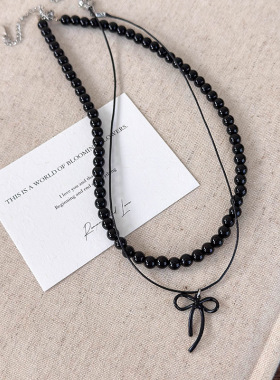 迷尚优品合金玻璃/琉璃圆珠链