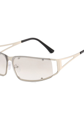 金属太阳镜y2k辣妹防晒欧美女