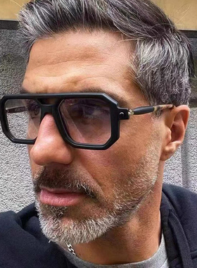 双梁太阳镜个性防晒时尚女方框