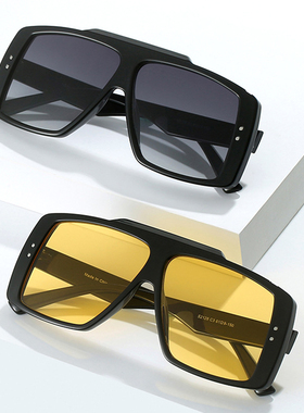 太阳镜大框防晒欧美女方形