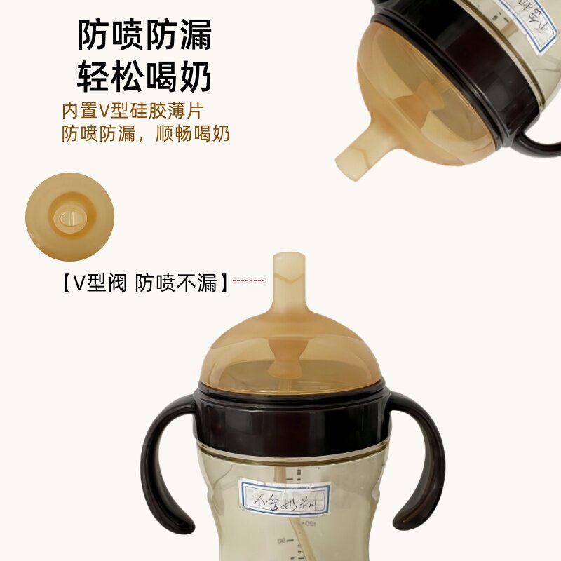 适配世喜奶嘴奶瓶配件学饮鸭嘴重力球直饮吸管把手柄水杯盖头替换,淘宝优惠券,粉丝福利购,淘宝优惠卷