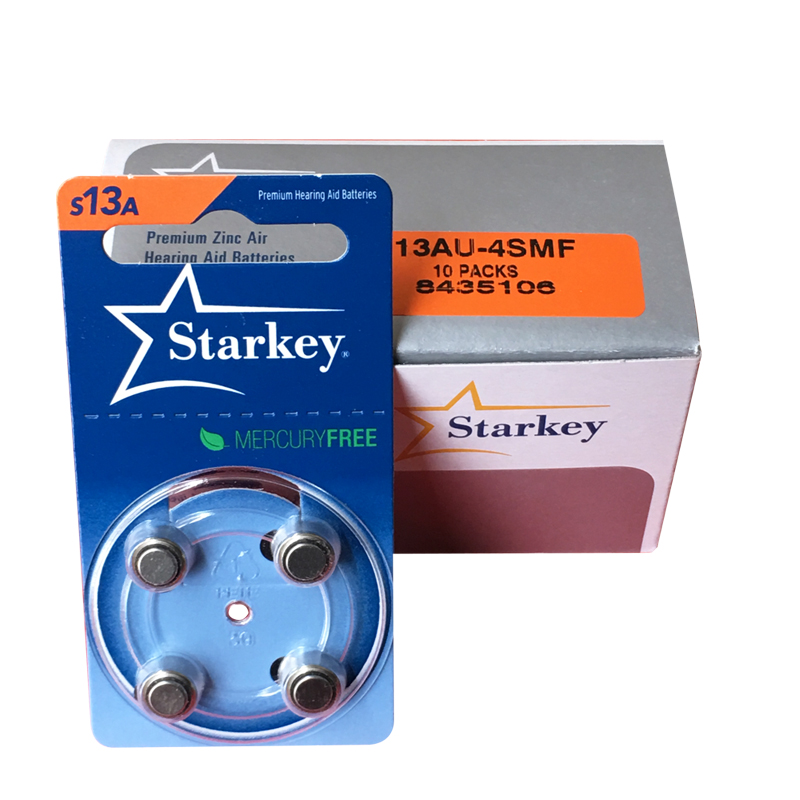 英国进口斯达克starkey助听器电池原装正品纽扣电子A13A312/675JY - 图2