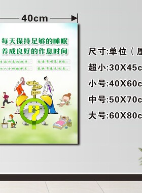 晶兰医院海报贴纸居民膳食宝塔