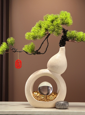 入户玄关艺术小花瓶客厅插花摆件